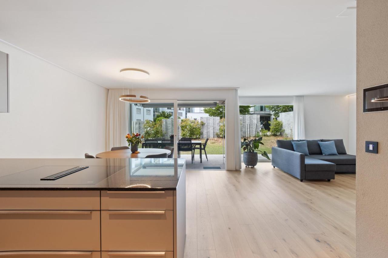 The R Apartment Zugerberg - Ev Wallbox - Terrasse Geroldswil Ngoại thất bức ảnh