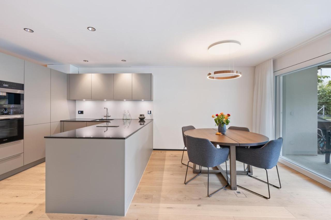 The R Apartment Zugerberg - Ev Wallbox - Terrasse Geroldswil Ngoại thất bức ảnh